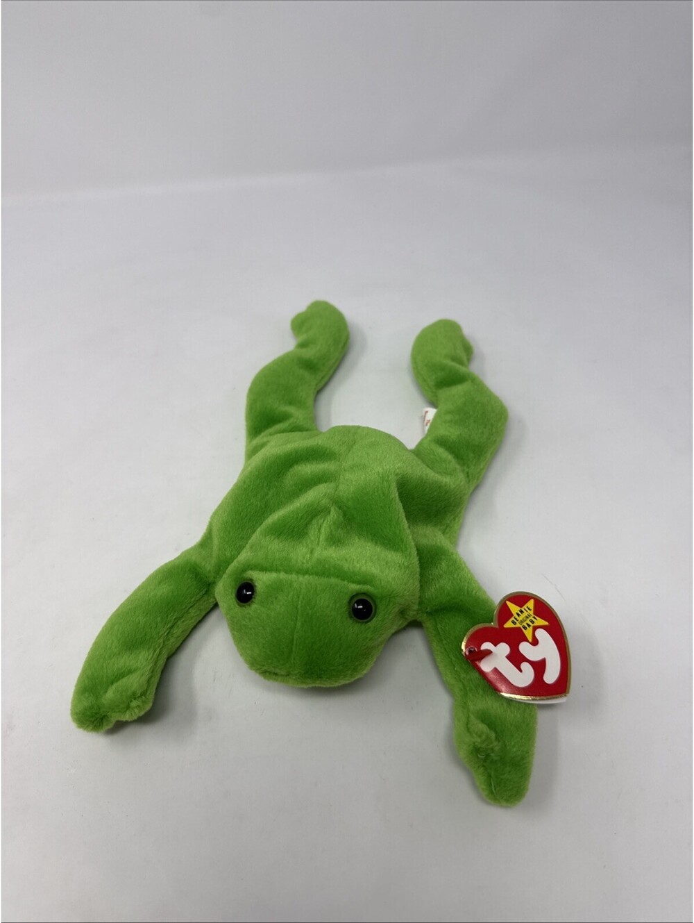 TY Beanie Baby - LEGS the Frog 9"...NEW with Tags
